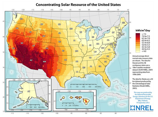 Solar Potential Map