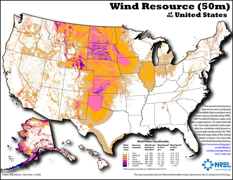 Wind Resource of the United States