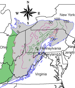 Marcellus Shale - A New Giant Source of Natural Gas in the Appalachians ...