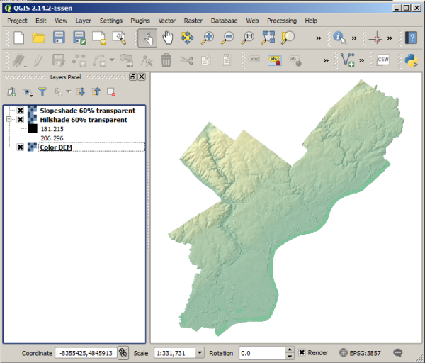 Download Walkthrough: Processing raster data with QGIS and GDAL ...