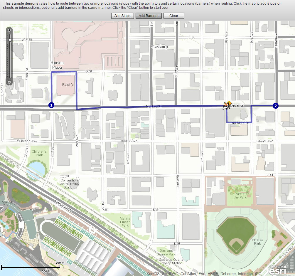 Screenshot of what the map should look like with barriers added in